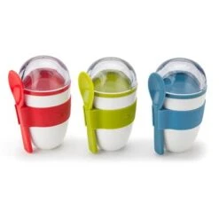 Joie On The Go Yoghurt Beker 3 Assorti -Beste Keukenartikelen Winkel 101 0158 2 1 1