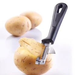 Westmark Dunschiller Gentle Zwart Rechtshandig -Beste Keukenartikelen Winkel 101 0474 2 1 2