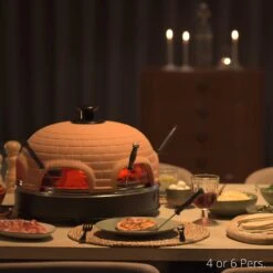 Pizzarette 4 Persoons Emerio -Beste Keukenartikelen Winkel 101 0768 4 1