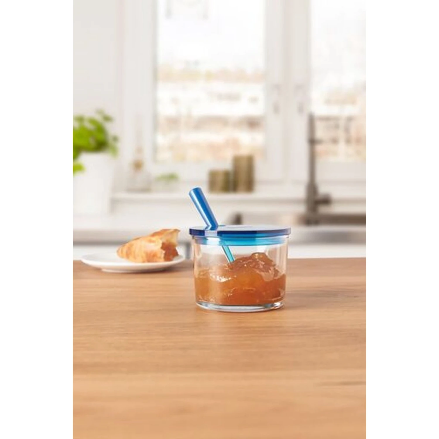 Montana Jampot Met Lepel Blauw 3 Montana Jampot Met Lepel Blauw - Afbeelding 3