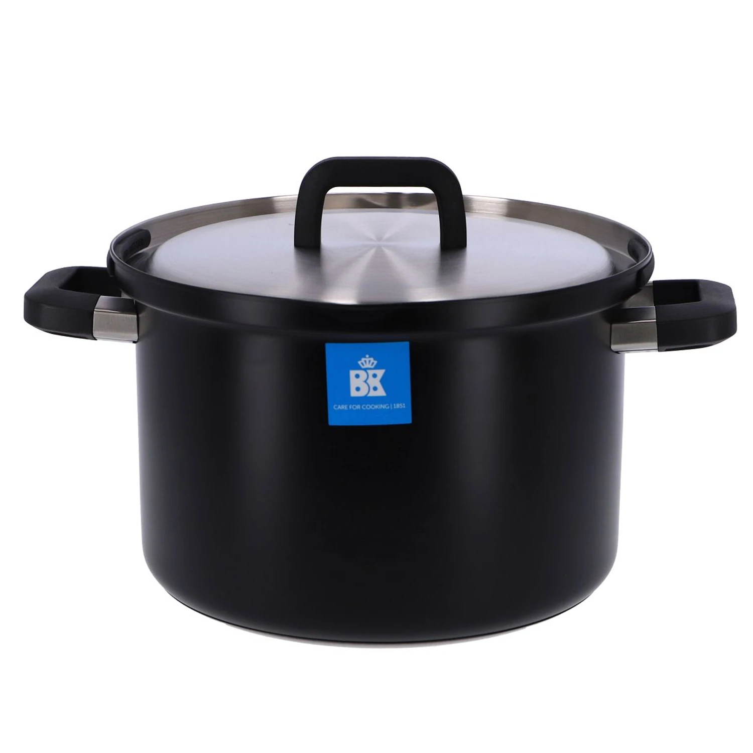 BK Flow Cool Black RVS Soeppan Ø24 Cm 1 BK Flow Cool Black RVS Soeppan Ø24 Cm