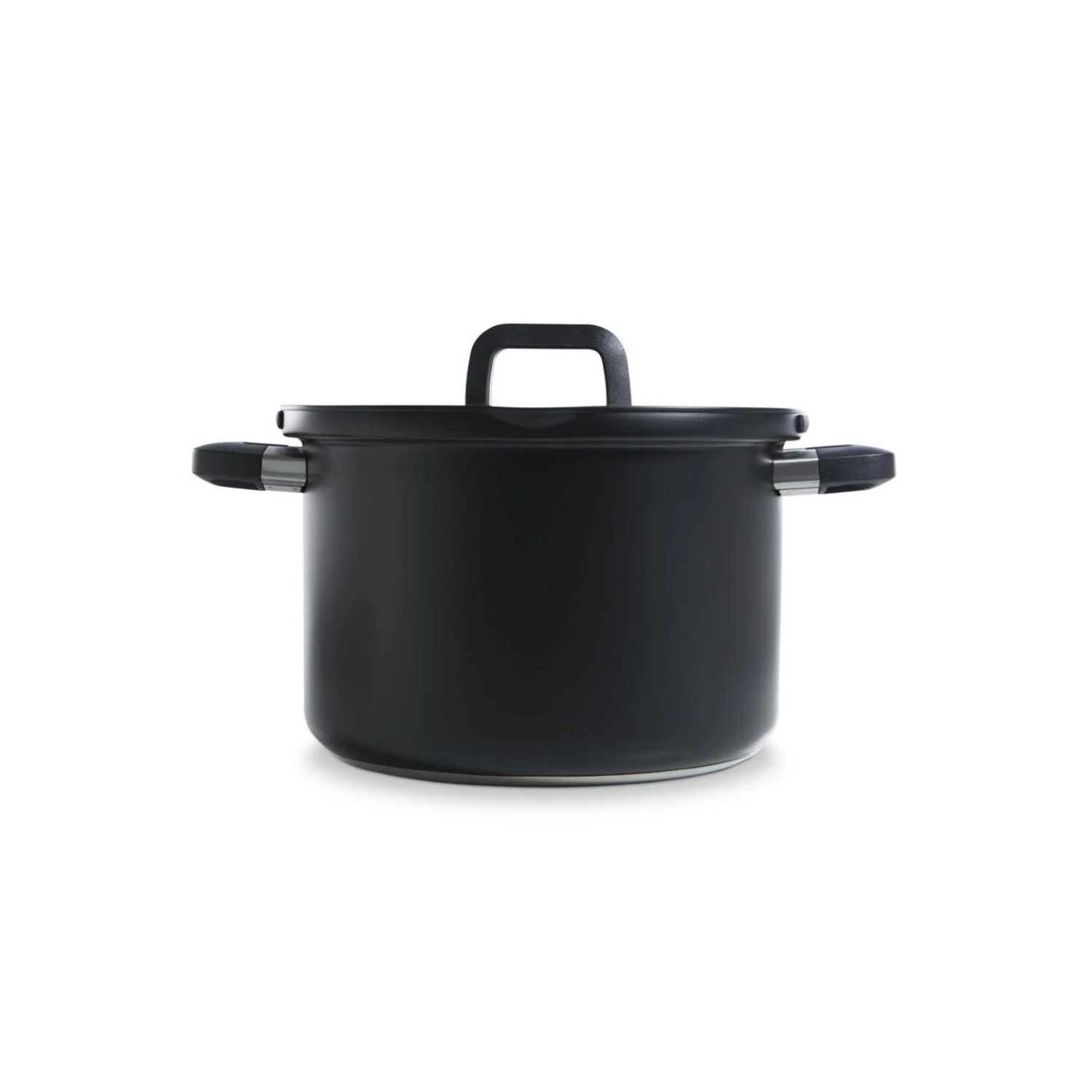 BK Flow Cool Black RVS Soeppan Ø24 Cm 5 BK Flow Cool Black RVS Soeppan Ø24 Cm - Afbeelding 5