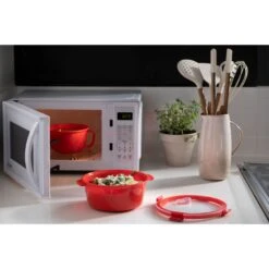 Curver Smart Magnetron Eco Vershoudbakje 1,6 L Rond Rood -Beste Keukenartikelen Winkel 101 3117 3 1