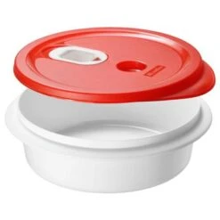 Rotho Magnetronbord Diep 1 L MICRO Papaya Rood -Beste Keukenartikelen Winkel 101 3524 2 1