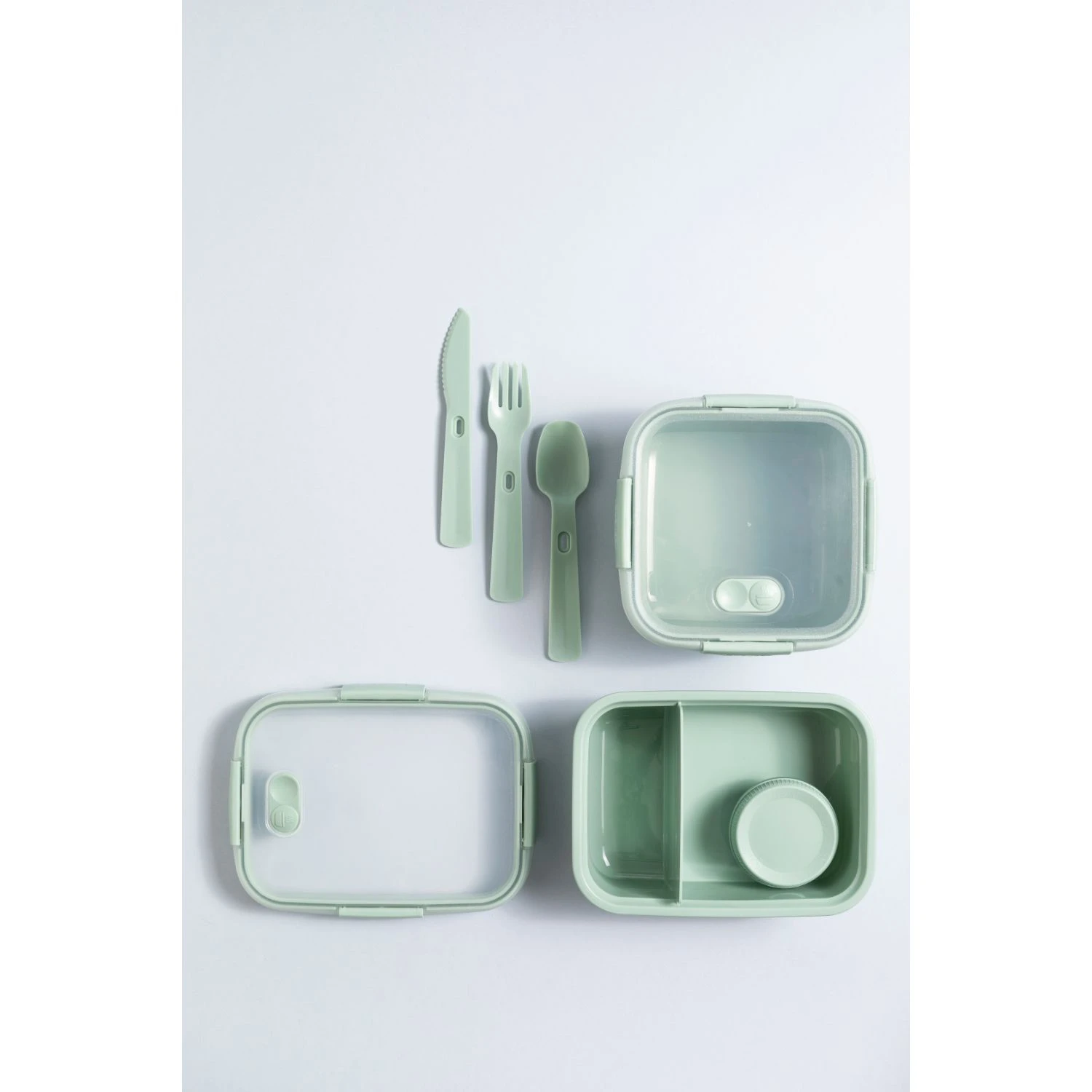 Curver Smart To Go Eco Lunchbox Vierkant 1,1L 3 Curver Smart To Go Eco Lunchbox Vierkant 1,1L - Afbeelding 3