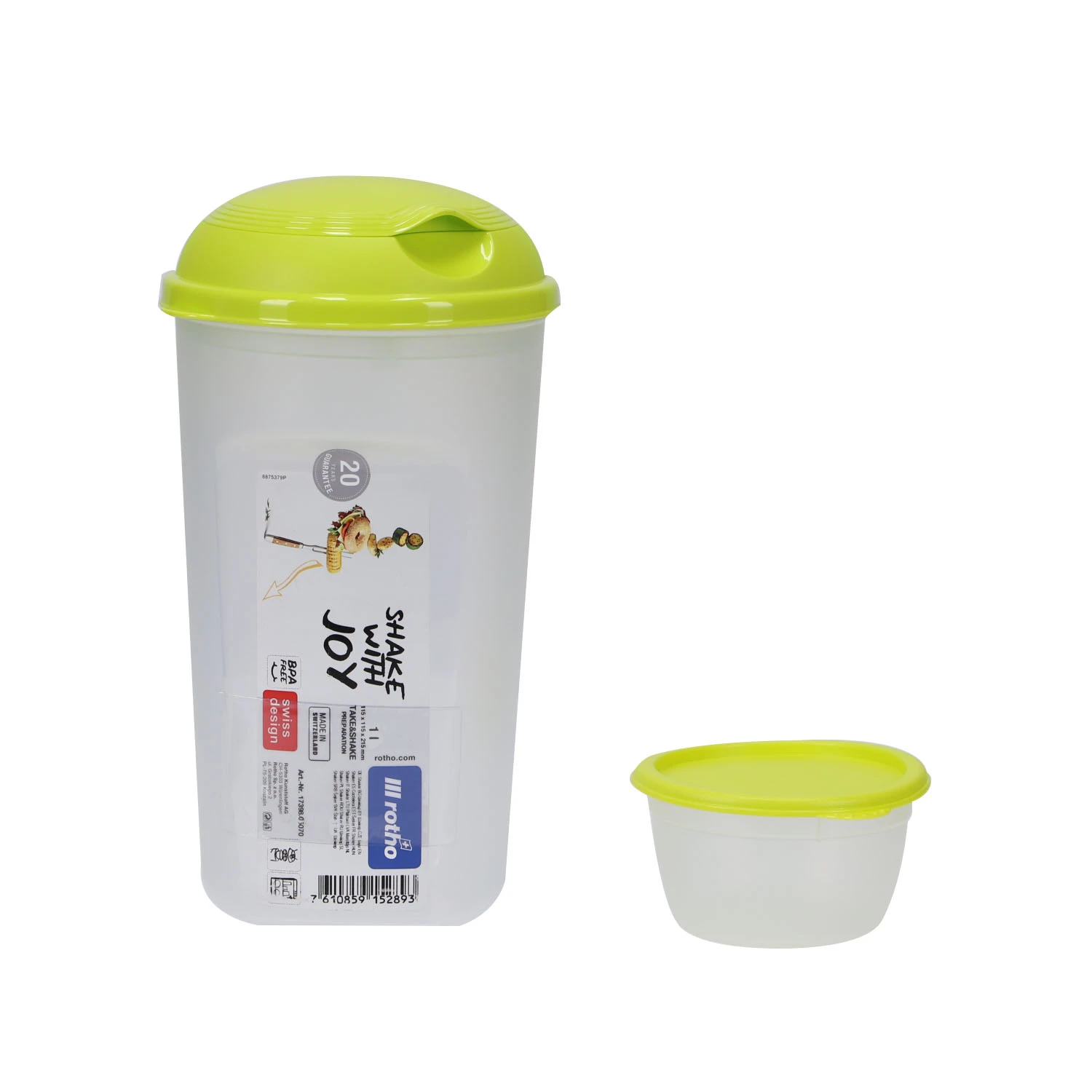 Rotho Sla Shaker Lime 1 Rotho Sla Shaker Lime