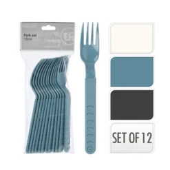 Excellent Houseware Vorkenset 18,5 Cm 12 Stuks -Beste Keukenartikelen Winkel 101 5924 4 1