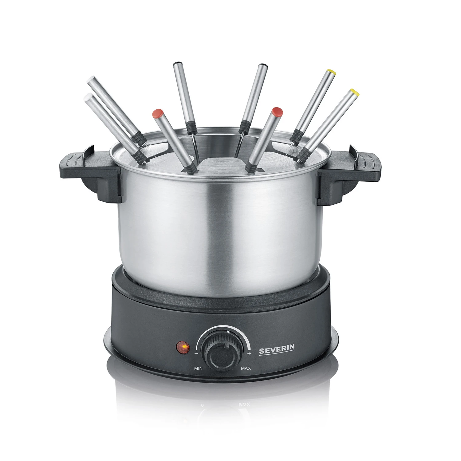 Severin Fondue 1500W 8-persoons Zwart FO 2470 1 Severin Fondue 1500W 8-persoons Zwart FO 2470