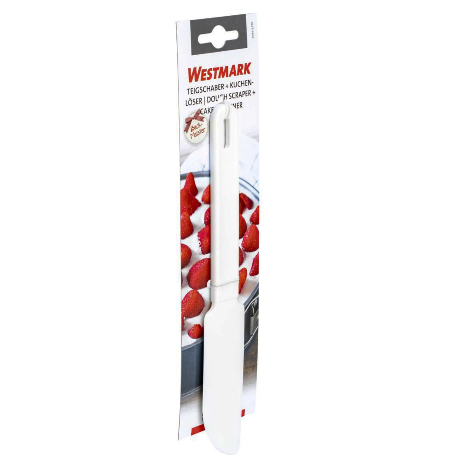 Westmark Pannenlikker Wit Plastic Handvat 1 Westmark Pannenlikker Wit Plastic Handvat