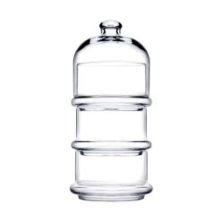 Pasabahce Voorraadpot Toren 3 Delig Glas