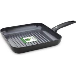 GreenPan Cambridge Black Grillpan Ø28 Cm (voor Alle Warmtebronnen)