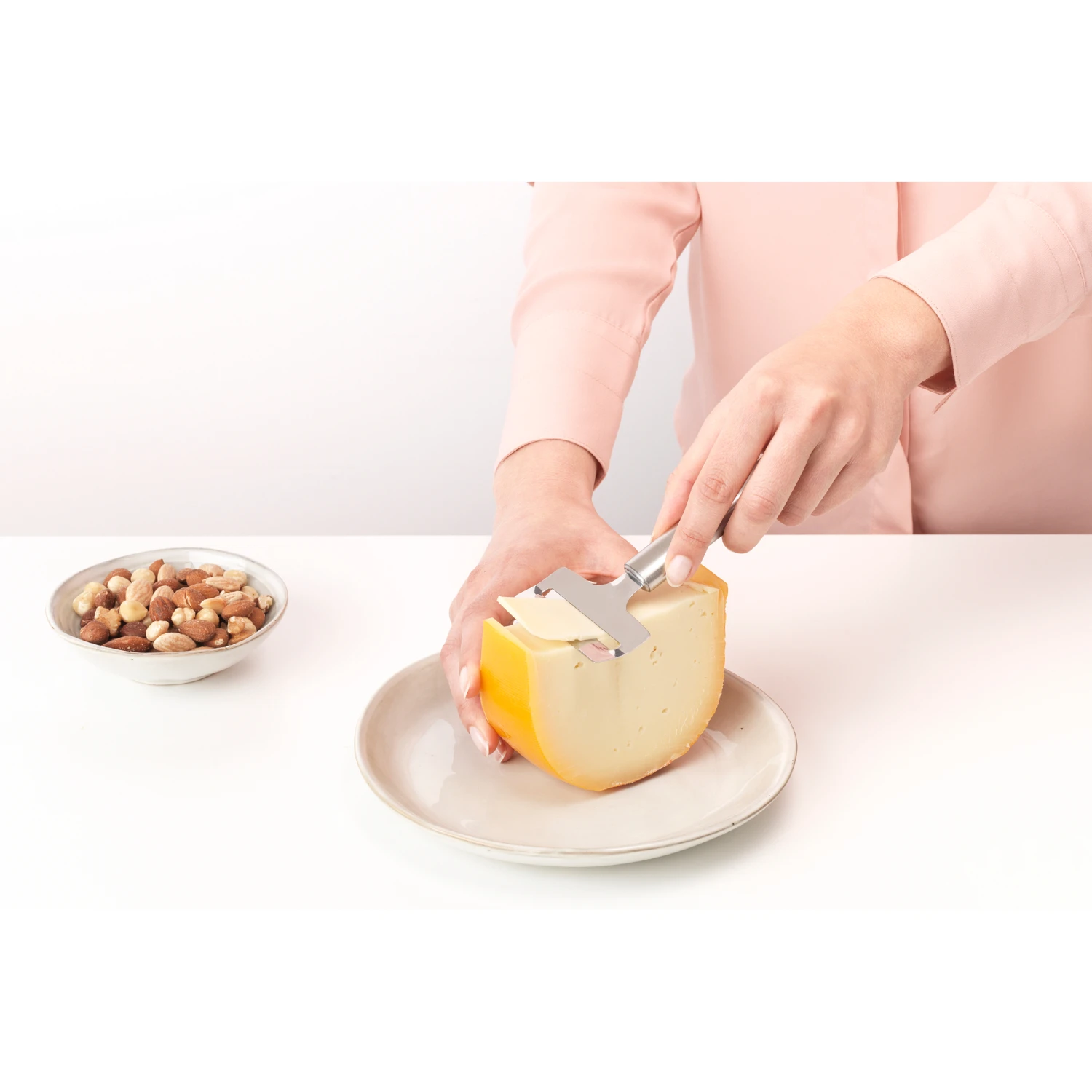 Brabantia Profile Kaasschaaf Voor Zachte Kaas RVS 2 Brabantia Profile Kaasschaaf Voor Zachte Kaas RVS - Afbeelding 2