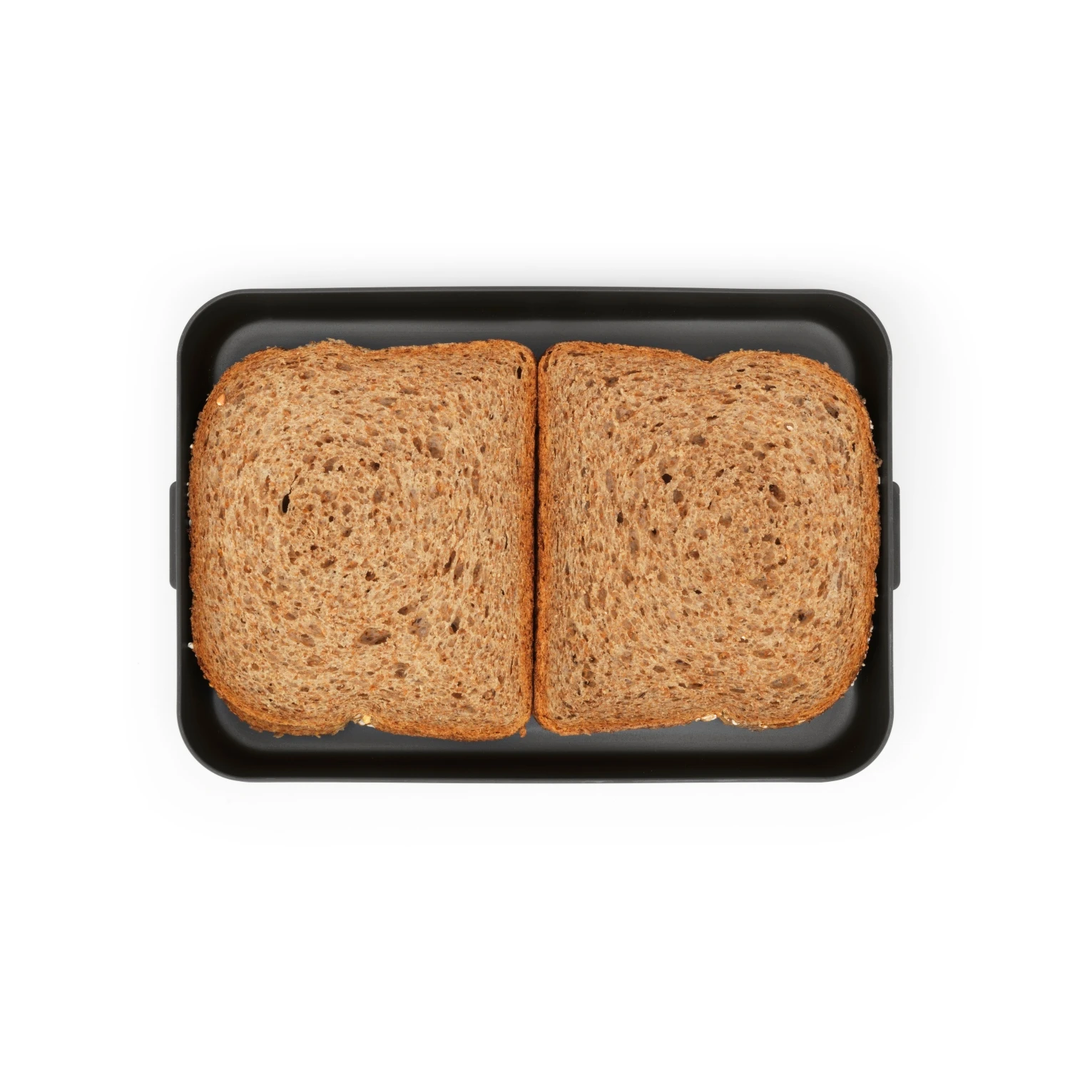 Brabantia Make & Take Lunchbox Plat Donkergrijs 3 Brabantia Make & Take Lunchbox Plat Donkergrijs - Afbeelding 3