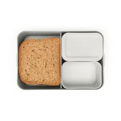 Brabantia Make & Take Bento Lunchbox Groot Lichtgrijs -Beste Keukenartikelen Winkel 102 3503 3 1