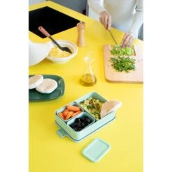 Brabantia Make & Take Bento Lunchbox Groot Jade Groen 11 Brabantia Make & Take Bento Lunchbox Groot Jade Groen -Beste Keukenartikelen Winkel 102 3527 6 1