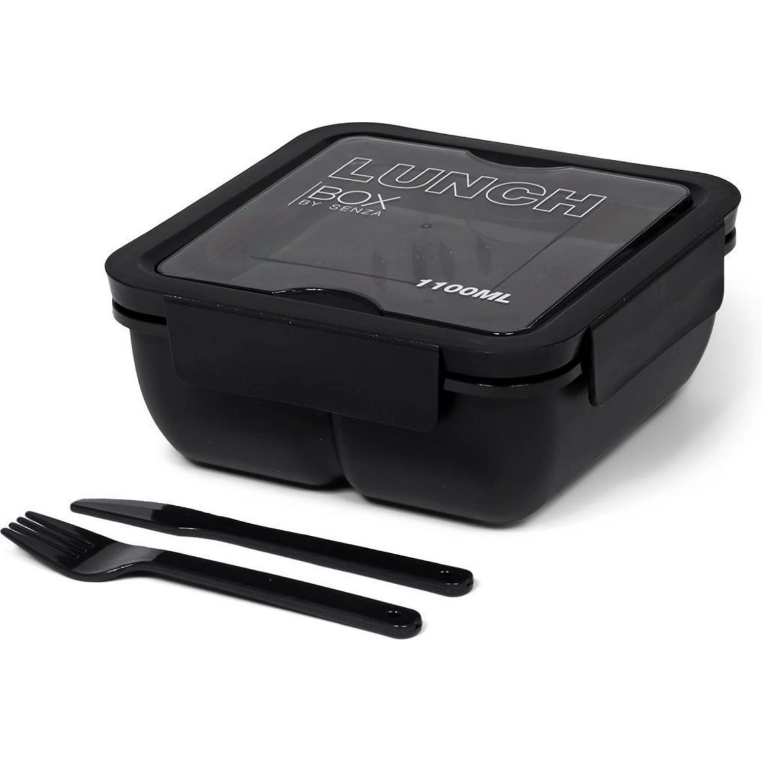 Senza Lunch Box 1100 Ml Tarwestro Zwart 3 Senza Lunch Box 1100 Ml Tarwestro Zwart - Afbeelding 3