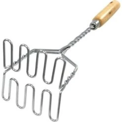 Aardappelstamper Houtgreep -Beste Keukenartikelen Winkel 102 5526 1