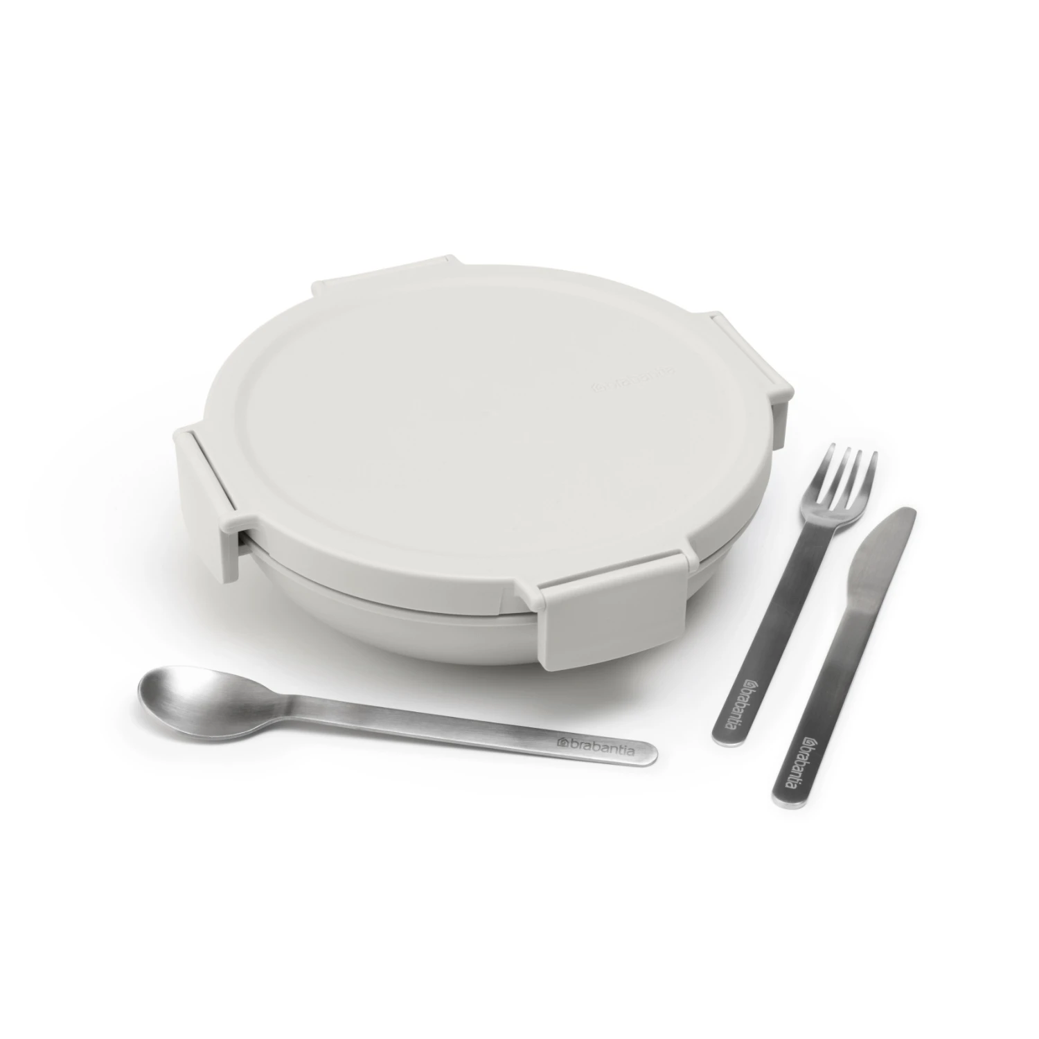 Brabantia Make En Take Lunchkom 1 Liter Lichtgrijs 2 Brabantia Make En Take Lunchkom 1 Liter Lichtgrijs - Afbeelding 2