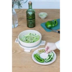 Brabantia Make En Take Salade Lunchkom 1,3 Liter Lichtgrijs -Beste Keukenartikelen Winkel 102 6368 6 1