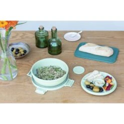 Brabantia Make En Take Salade Lunchkom 1,3 Liter Jade Groen -Beste Keukenartikelen Winkel 102 6382 6 1