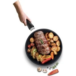 Tefal Set 3-delig (koekenpan 24/28 + Handgreep) -Beste Keukenartikelen Winkel 102 6389 6 1