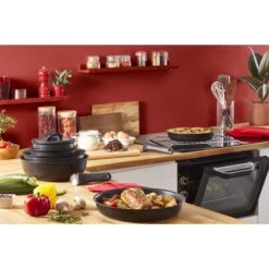 Tefal Set 3-delig (koekenpan 24/28 + Handgreep) -Beste Keukenartikelen Winkel 102 6389 8 1