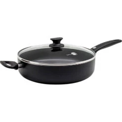 Beste Keukenartikelen Winkel 28 GreenPan Cambridge Black Hapjespan Met Deksel Ø28 Cm