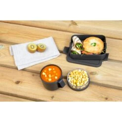 Brabantia Make En Take Lunchset 2 Delig Dark Grey -Beste Keukenartikelen Winkel 102 6665 5 1