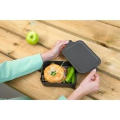 Brabantia Make En Take Ontbijt En Lunchset Dark Grey -Beste Keukenartikelen Winkel 102 6740 4 1