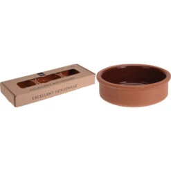 Excellent Houseware Tapasschalen Terracotta3 Stuks -Beste Keukenartikelen Winkel 102 8083 3 1