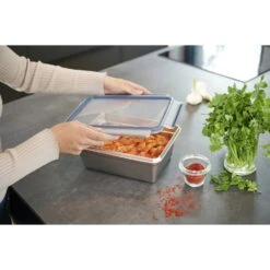 Tefal Masterseal RVS Vershouddoos Rechthoek 3.0 L -Beste Keukenartikelen Winkel 104 0710 4 1