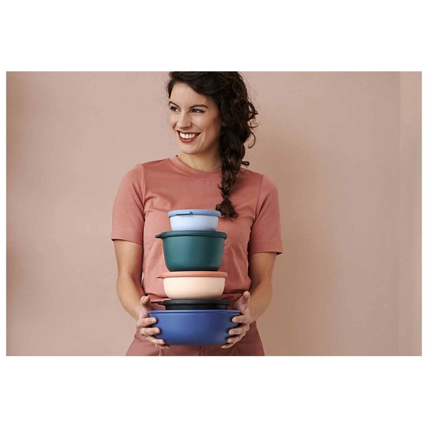 Mepal Cirqula Multikom 2,25 L Nordic White 2 Mepal Cirqula Multikom 2,25 L Nordic White - Afbeelding 2