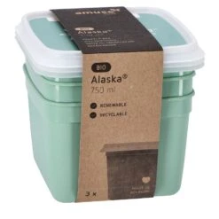 Alaska 3 Diepvriesdozen Vierkant 0.75 L -Beste Keukenartikelen Winkel 14bbfe23065d7d6e92a5ddba03a09341