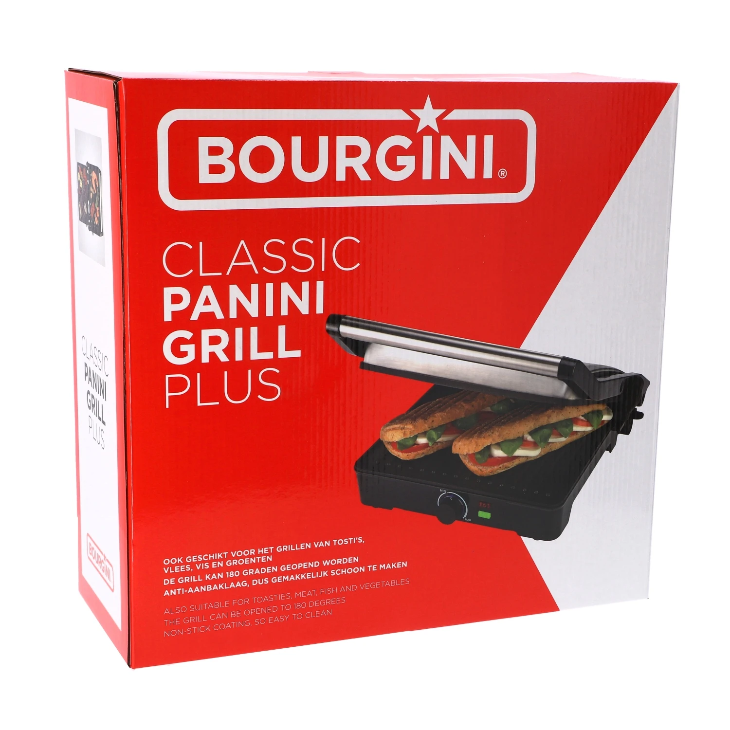 Bourgini Classic Panini Grill Plus 1 Bourgini Classic Panini Grill Plus