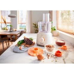 Philips Compacte Keukenmachine HR7310/00 Daily Wit -Beste Keukenartikelen Winkel 212 1338 7 1