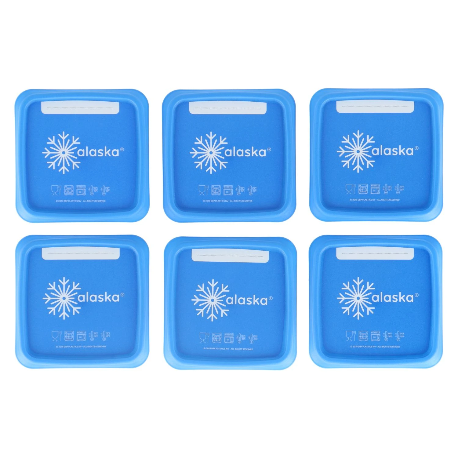 Merkloos Diepvriesdoos 200 Ml Alaska 6 Stuks 4 Merkloos Diepvriesdoos 200 Ml Alaska 6 Stuks - Afbeelding 4