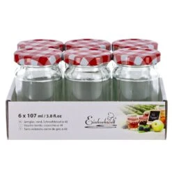Weck Potjes 6 Stuks 107 Ml 9 Weck Potjes 6 Stuks 107 Ml -Beste Keukenartikelen Winkel c6b5361fd0441452154ba12932d39230